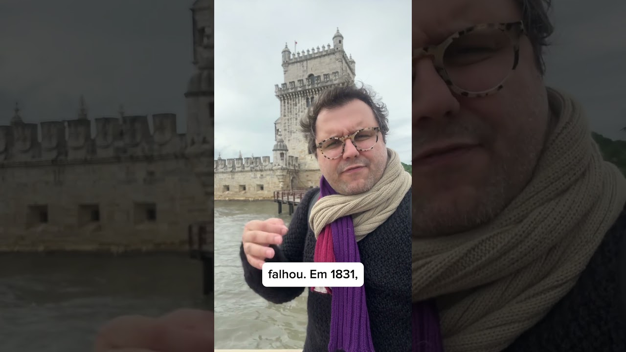 LISBOA: TORRE DE BELÉM ESCONDE ANIMAL SECRETO #lisboa #portugal #curiosidades #torredebelem