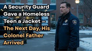 A Security Guard Gave a Homeless Teen a Jacket — The Next Day, His Colonel Father Arrived