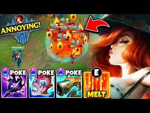 If you suck at League of Legends then this Miss Fortune build is for you... (JUST PRESS E)