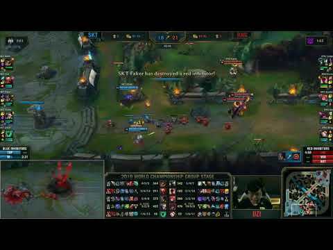 SKT vs RNG WORLD GROUP STAGE 2019.