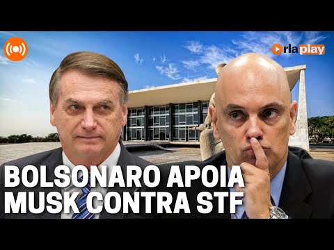 Bolsonaro apoia Musk contra STF | Debate na Redação 