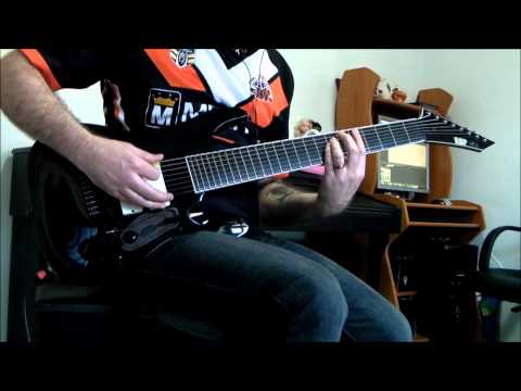 ESP Stef B8 - Deftones - Gauze, 8 String Guitar Cover