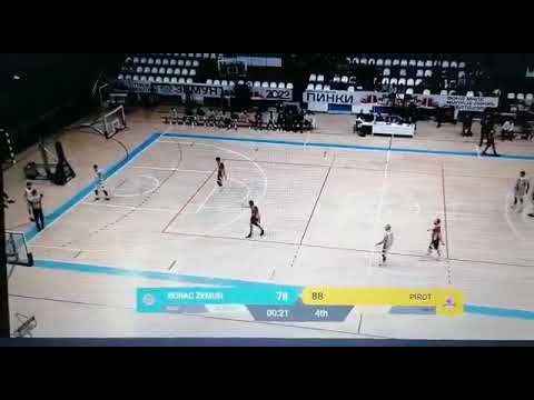 Kraj utakmice  Borac Zemun - Pirot, 05.02.2022