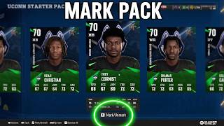College Football 27 Ultimate Teamでパックを一括選択・解除する方法