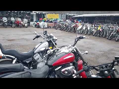 The motorcycle Salvage Yard!