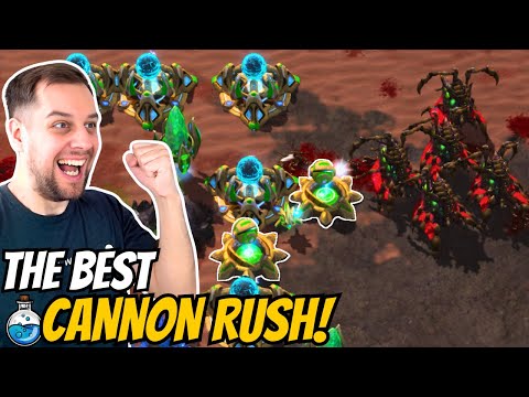 Best Cannon Rush Games EVER! | Cannon Rush in Grandmaster #67 StarCraft 2