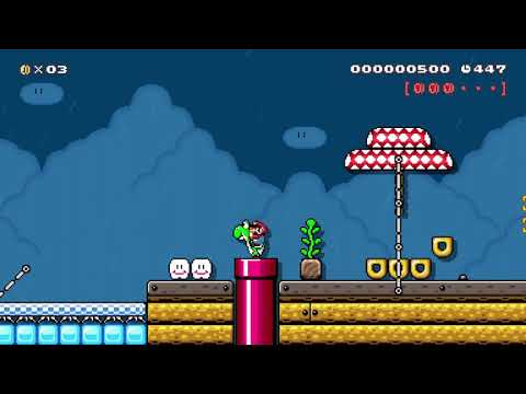 Mario Goes To The Hotel by Shearwater 🍄 Super Mario Maker 2 ✹Switch✹ #azh