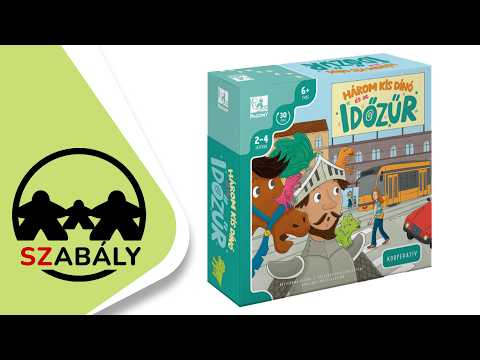 Játékszabály: HÁROM KIS DÍNÓ ÉS AZ IDŐZŰR - d3meeples