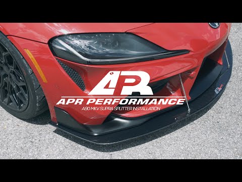 How to install APR Performance Splitter on A90 MKV Supra