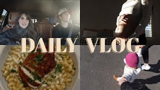DAY IN THE LIFE | puppy chow recipe, chill family day & cooking with friends