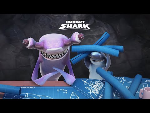 SMOOTH HAMMERHEAD & MAKO SHARK ALL TRAILER SHORTS MOVIE COMPILATION | Hungry Shark