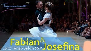 Fabian Peralta and Josefina Bermudez in Lodz Tango Salon 2017