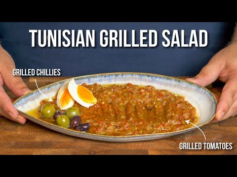 The GRILLED Tunisian salad that is perfect for summer