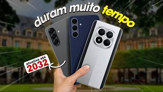 MELHORES CELULARES que ATUALIZAM POR MAIS de 4 ANOS pra você COMPRAR EM 2026 ( atualizam até 2032 )