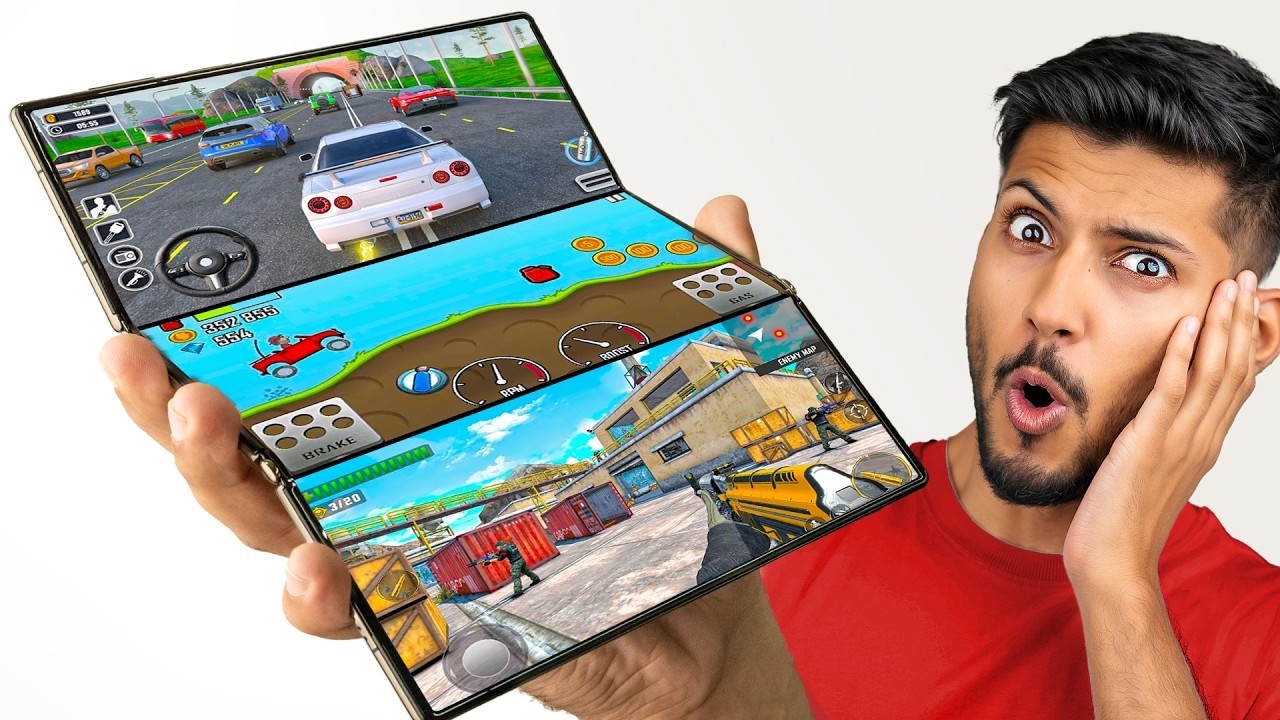 World's First Triple Folding Smartphone !