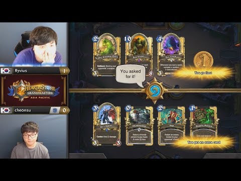 Ryvius vs che0nsu | Hearthstone Grandmasters Asia-Pacific Week 1 Day 1 | GAME 2