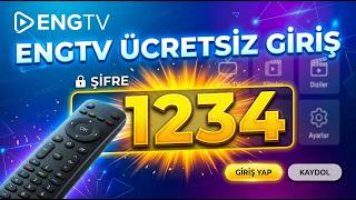 ENGTV Ücretsiz Liste Kullanımı ve Kanal Ayarları Rehberi