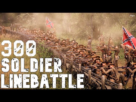 War of Rights - 300 Soldier Line Battle