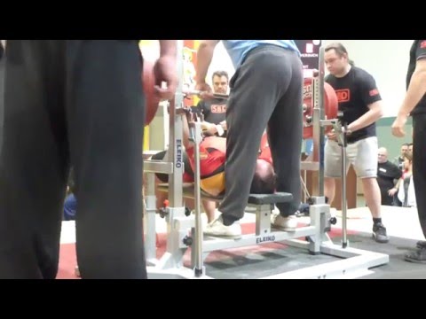 Martin Lange - German Nationals 2016 Total 865kg