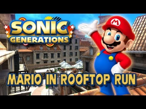 MARIO IN ROOFTOP RUN - Sonic Generations Model-Rig Series