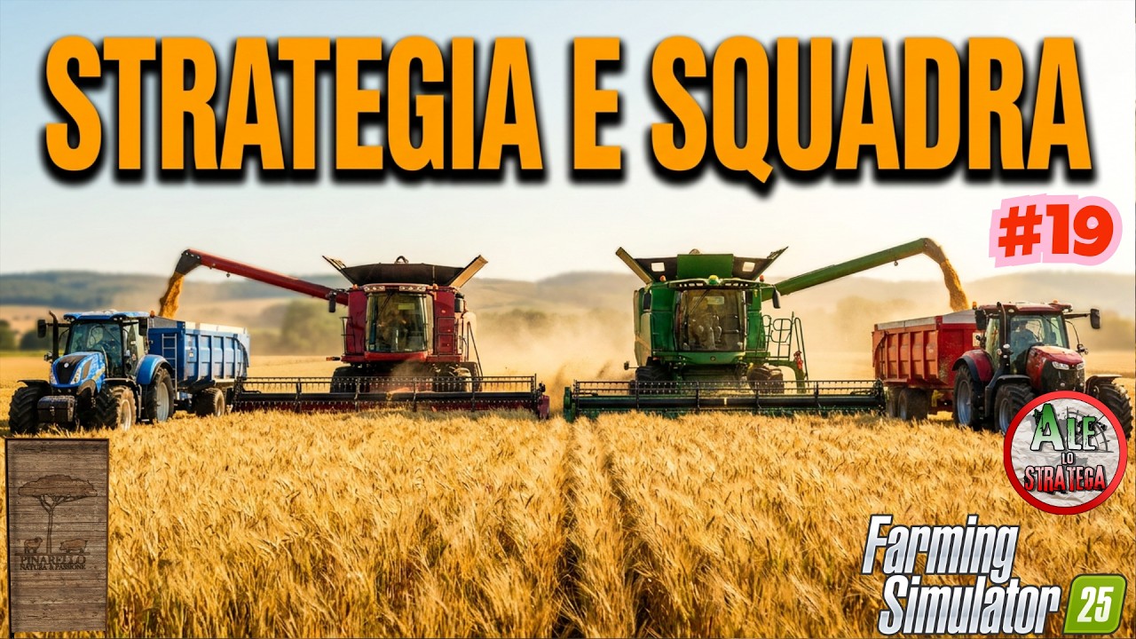 UN LAVORO DI SQUADRA w @tommibaro_86 E HIKUROI || FARMING SIMULATOR 25 gameplay ITA || ETRURIA #19