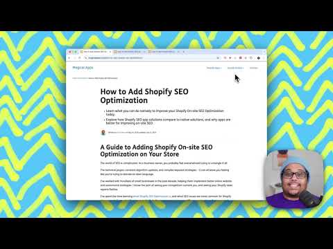 Guide to Shopify SEO Optimization