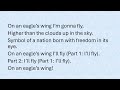 On an Eagle's Wing - Accompaniment Track