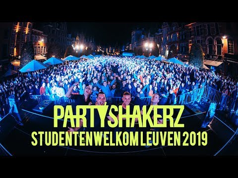 PARTYSHAKERZ FT. SAKSO & VIOLINVASION - STUDENTENWELKOM LEUVEN 2019 - PIECE OF YOUR HEART