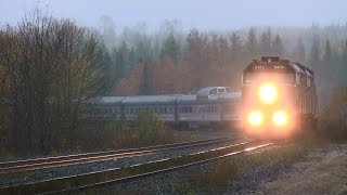 preview picture of video 'The Canadian at Hornepayne (28SEP2014)'