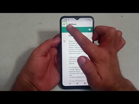how to use TalkBack in LG w11, LG mobile mein TalkBack use Karen