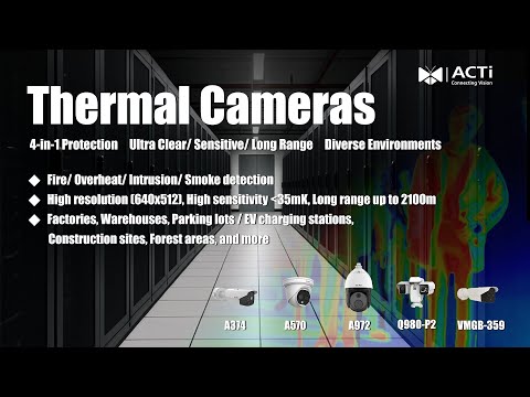 ACTi Thermal Cameras｜Smart Security for Utilities, Factories & Data Centers
