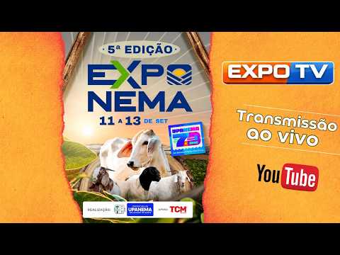 🔴 AO VIVO | 5ª EDIÇÃO EXPONEMA 2026 | UPANEMA-RN | EXPO TV