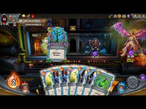 Monster Train Cov 25 Divinity GreenX/Blue - Animus of will, the classic queen of reform