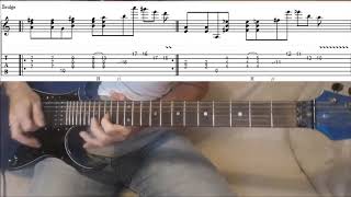 How to play Van Halen&#39;s &#39;Get Up&#39; on guitar (w\tabs)