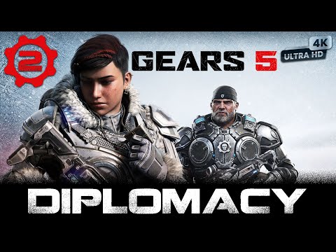 Diplomacy - Gears 5 | Story Playthrough (No Commentary) 4K 60FPS