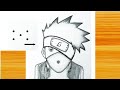 5 Points To Kakashi Hatke Drawing Points Anime Drawing Easy Step By Step Dots To Drawing Easy
