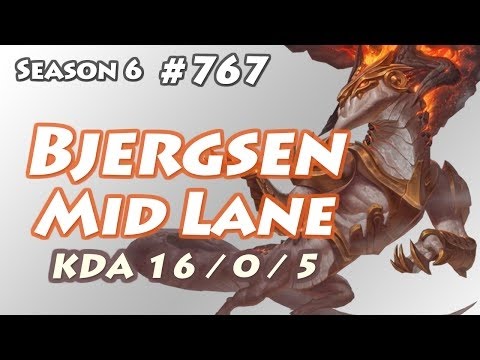 TSM Bjergsen - Aurelion Sol vs LeBlanc - NA LOL Challenger 563LP