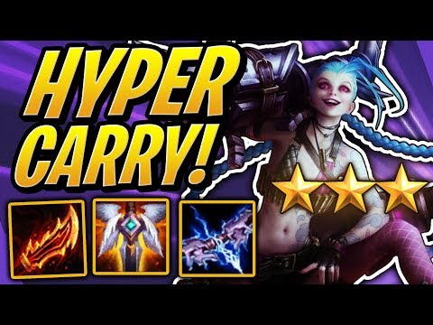 ⭐⭐⭐ 3 STAR JINX HYPER CARRY! | Teamfight Tactics | TFT | League of Legends Auto Chess