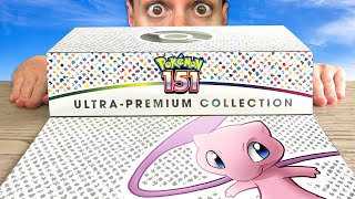THE $100 POKEMON 151 ULTRA PREMIUM COLLECTION BOX! Opening it