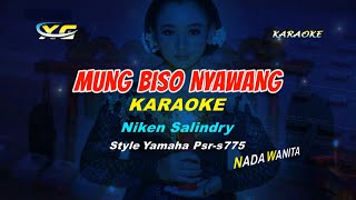 Download lagu Mung Biso Nyawang - Niken Salindry  KARAOKE KOPLO (YAMAHA PSR - S 775) mp3