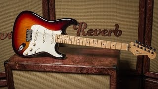 Video thumbnail for Fender American Standard Stratocaster | Reverb Demo Video by Reverb