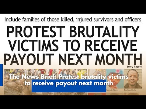The News Brief: Protest brutality victims to receive payout next month