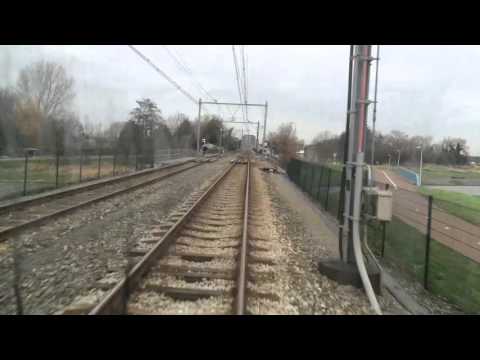 Cabinerit timelapse Metrolijn E RET: van Slinge naar Den Haag Centraal