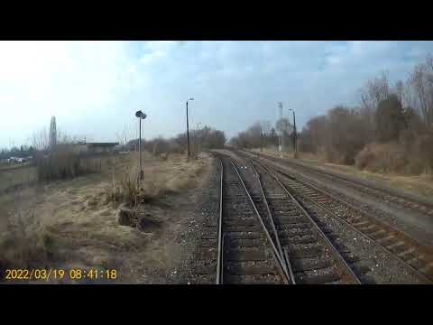 [Full HD] menetvídeó 11-es vasutvonal Győr-Veszprémvarsány (eredeti sebesség és hang)
