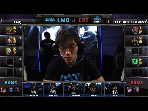 LMQ vs Cloud 9 Tempest Game 1  | Finals of NA Challenger Series #2 | LMQ vs C9T G1