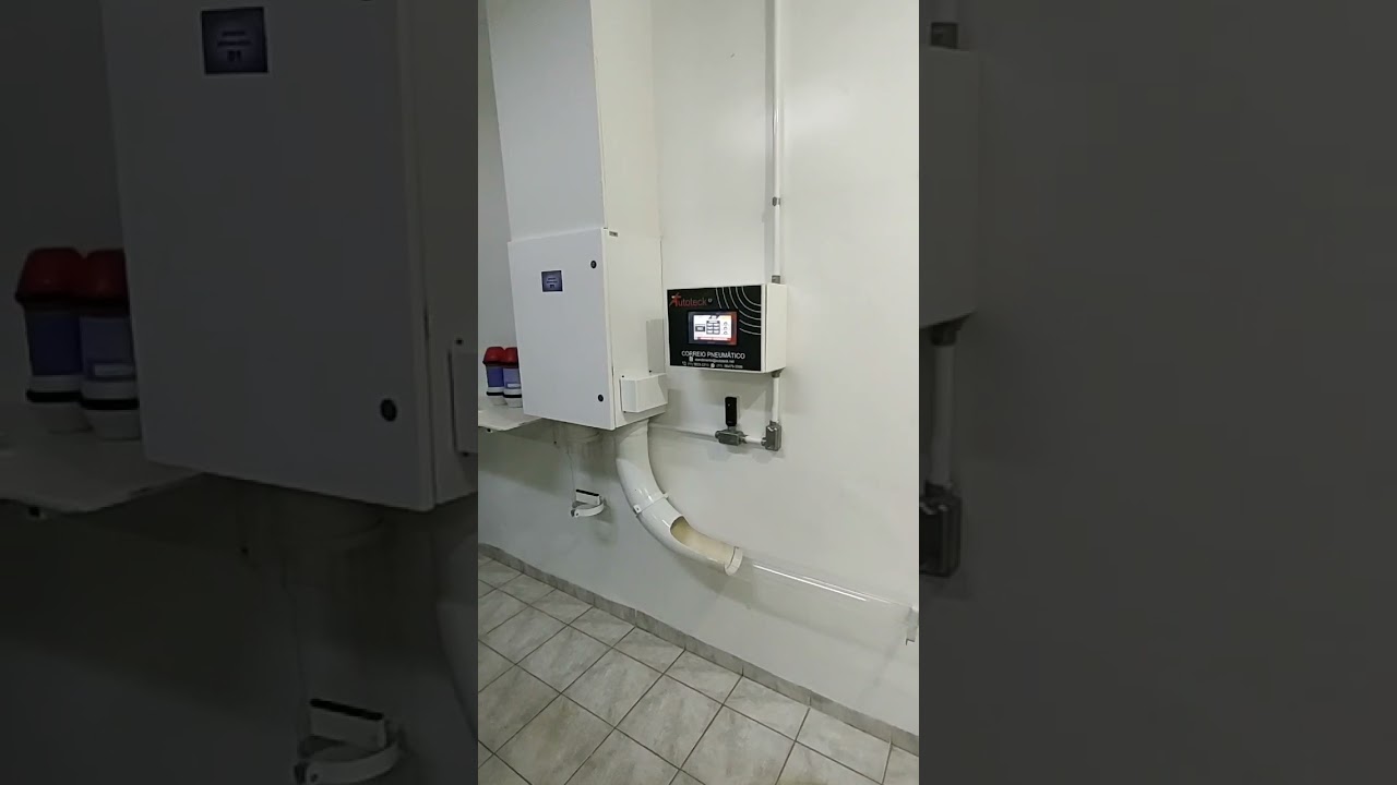 Chegada de Cápsula - Correio Pneumático Autoteck