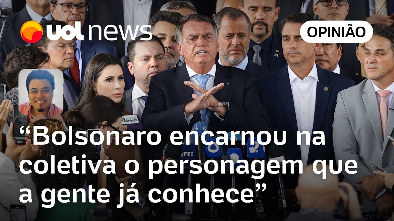 Bolsonaro réu surta na frente de jornalistas após cair a ficha de que a prisão é real, diz Sakamoto