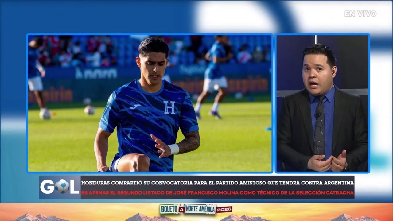 ⚽🇭🇳 SELECCIÓN HONDUREÑA | Los convocados de Honduras para enfrentar a Argentina | GolXGol