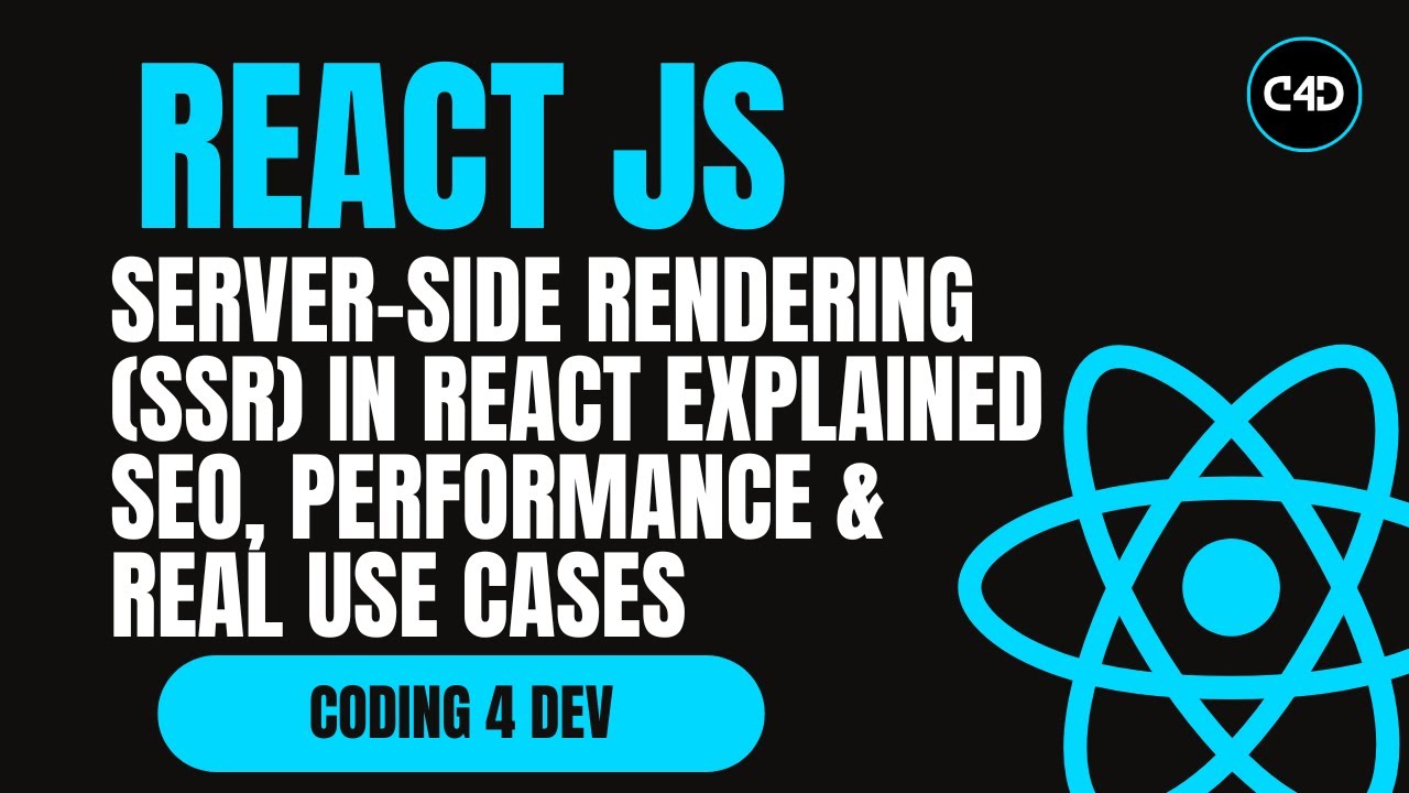 Server-Side Rendering (SSR) in React Explained – SEO, Performance & Real Use Cases