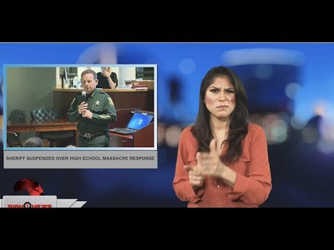 Sheriff suspended over high school massacre response (ASL - 1.12.19)